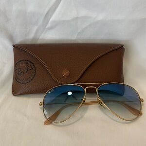 Ray-Ban Gold Aviators